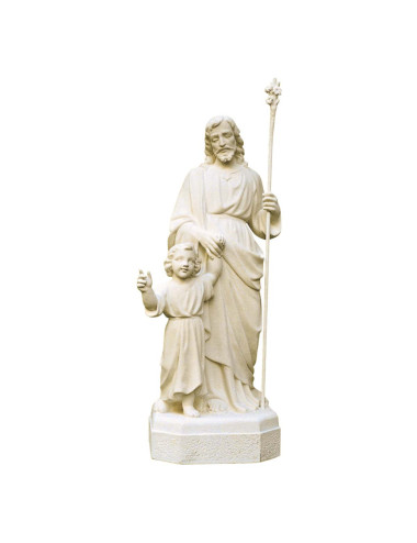 San José con Niño realizado en piedra