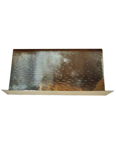 Atril de mesa de metal martelé