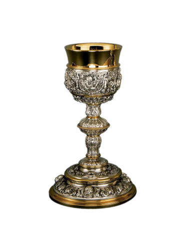 Chalice and Paten Baroque Four Evangelists