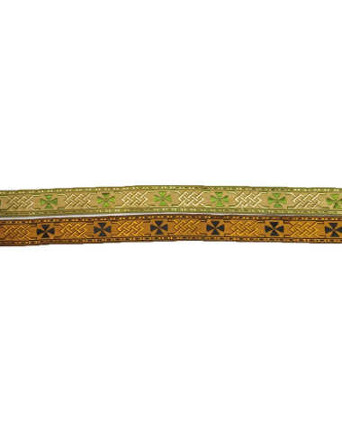 Banding with crosses motifs