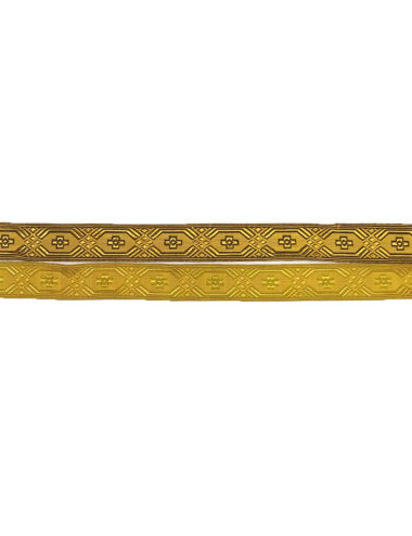Banding with crosses motifs