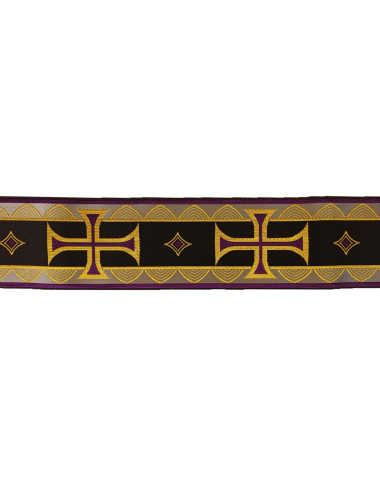 Banding decorated with crosses motifs