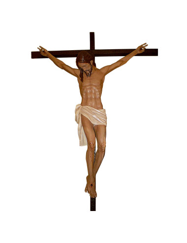Cristo Crucificado talla de madera