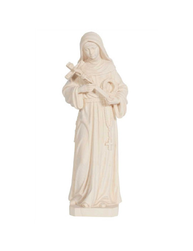 Image of Santa Rita made in wood carving