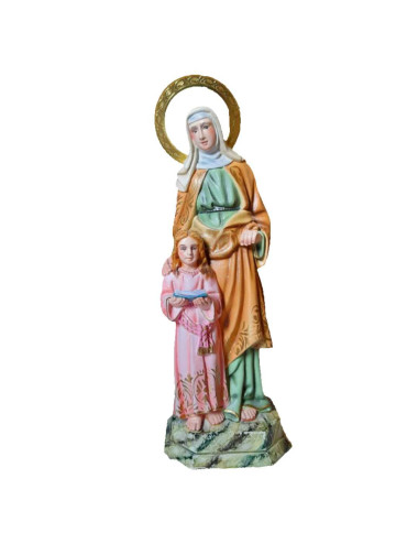 Saint Anne image made in wood pulp