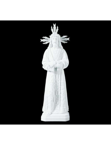 Imagen del Cristo de Medinaceli realizada en piedra reconstituida