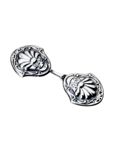 Broche de Capa con motivos florales