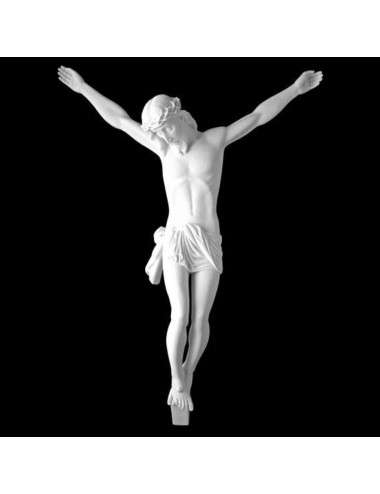 Imagen Cristo crucificado realizada en piedra reconstituida