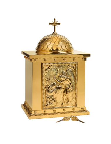 copy of Tabernacle depicting different scenes of the Life of Christ