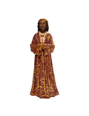 Imagen de Cristo de Medinaceli realizada en resina coloreada
