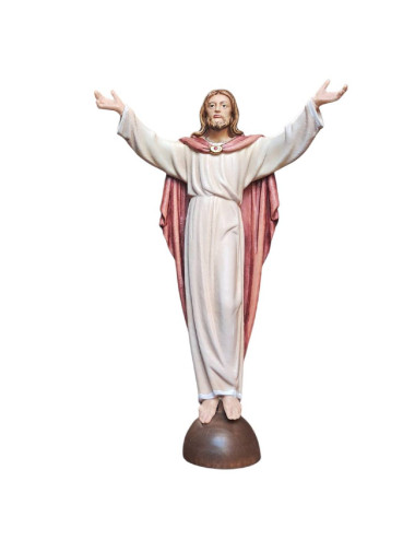 Imagen de Jesús Resucitado realizada en talla madera policromada