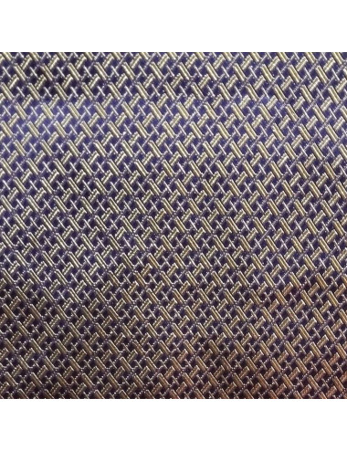 Tela tissu morada decorada con motivo geométrico