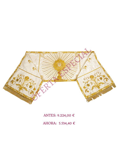 Humeral veil decorated with different motifs