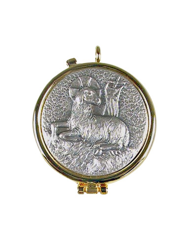 Hosts Box lamb motif
