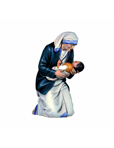 Madre Teresa de Calcuta con niño