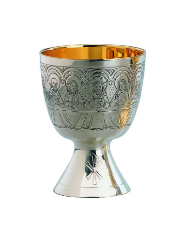 Chalice and bowl Paten Last Supper