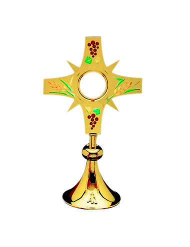 Classic Monstrance grapes and spikes