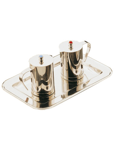 Cruet set made in stainless steel