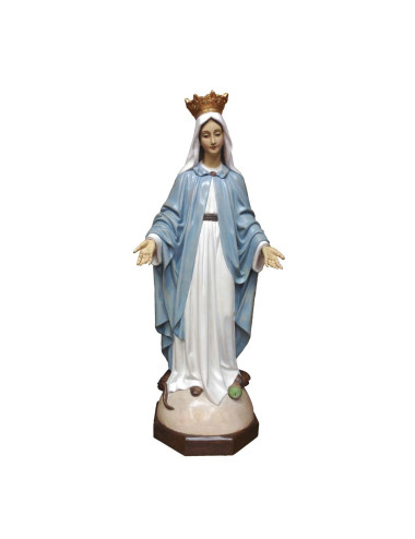 Virgen Milagrosa talla de madera