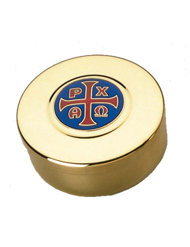 Hosts box with PAX and omega motifs in the lid