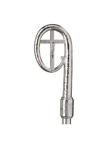 Bishop's Crozier made in brass with hand hammered