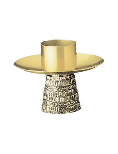 Candelero de Altar moderno realizado en metal