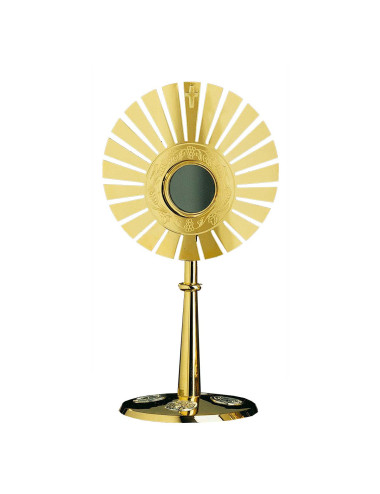 Modern Monstrance bread and wine