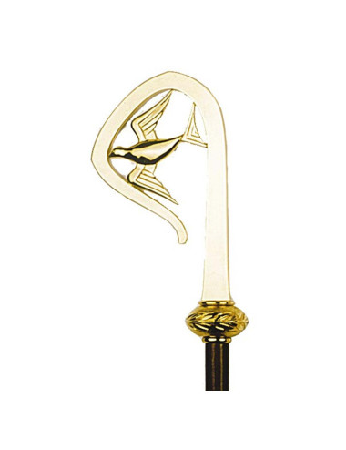 Bishop's Crozier with Holy Spirit design