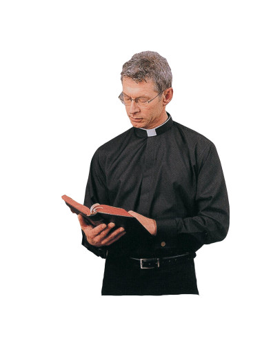 Camisa clergyman/sacerdote cuello romano