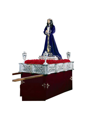 Complete Canopy Processional Carriage made in brass