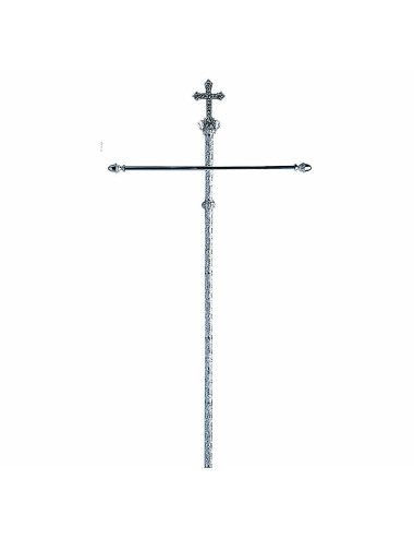 Banner Stand made in brass with Cross