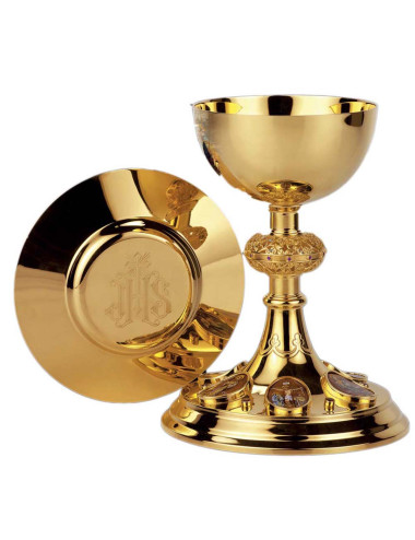 Classic Chalice and Paten fire enamels