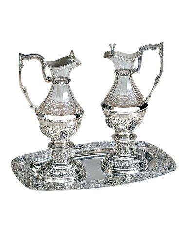 Plateresque style Cruet Set