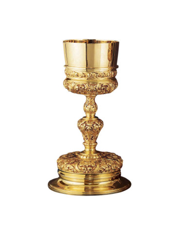 Chalice Baroque and scale Paten