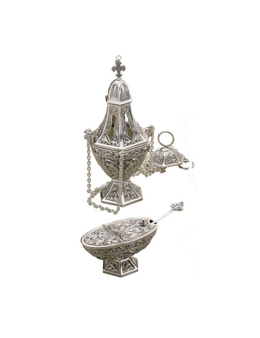 Censer, boat and spoon gothic style