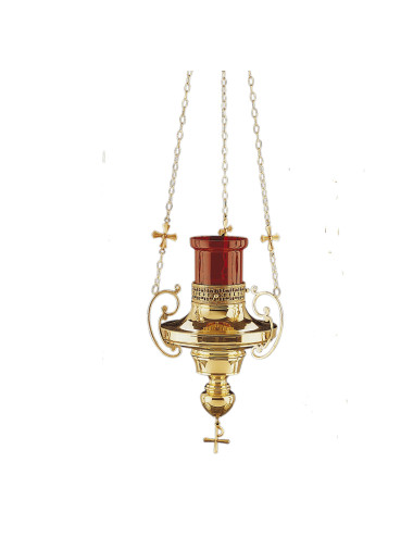 Sanctuary Lamp with modern lines
