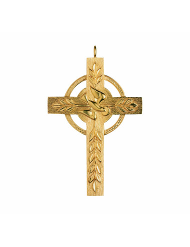 Cruz Pectoral plata Espíritu Santo
