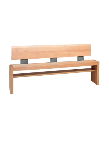 Banco de madera de haya