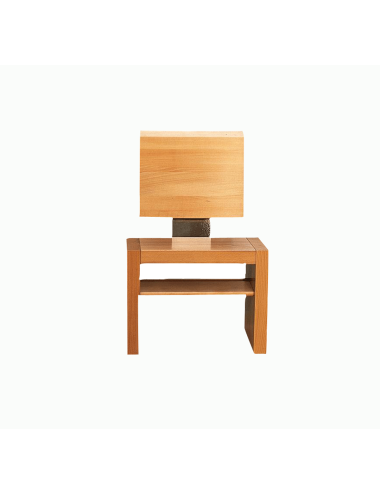 Central see chair made in wood