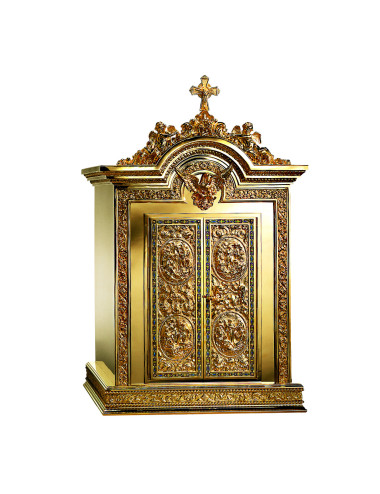 Tabernacle with Resurrection and the Ascension scenes