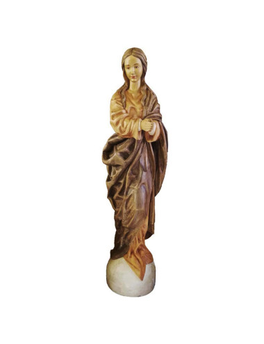 Inmaculada Concepción tallada en madera