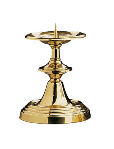 Candelero de altar de estilo moderno con pincho