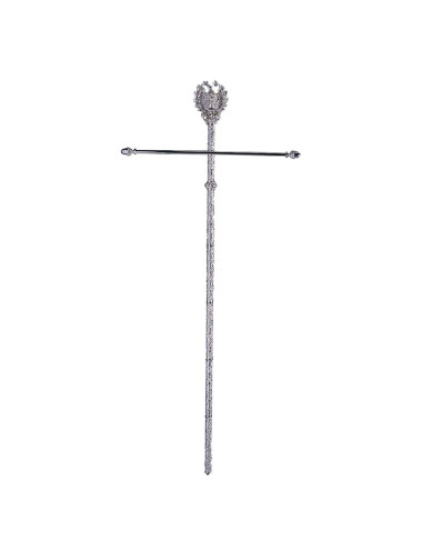 Banner Hanger in brass with eagle