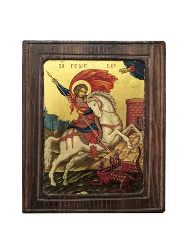 Greek icon hand painted