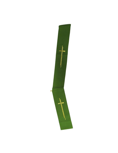 Estola de diácono con cruz bordada