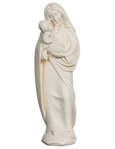 Virgen con Niño talla de madera