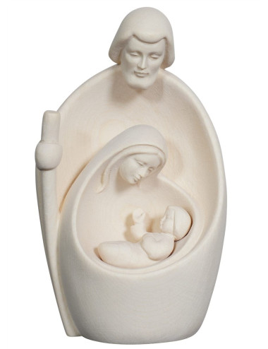 Holy Family made  in wood carving