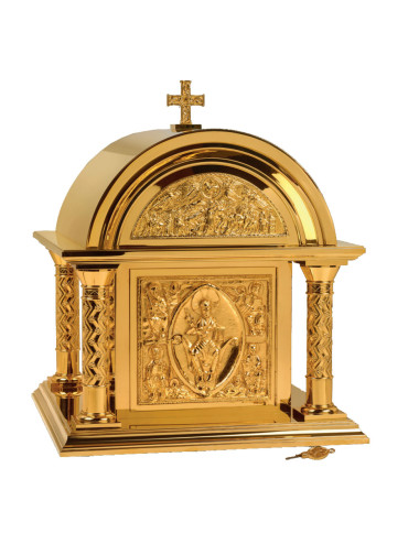 Romanesque style Tabernacle with Pantocrator image
