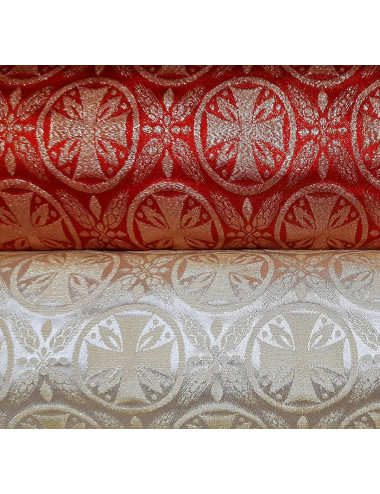 Tela Creus metal decorado con cruces
