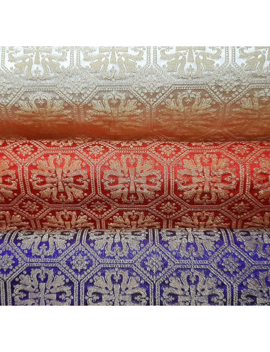 Metal Church silk decorated with cross